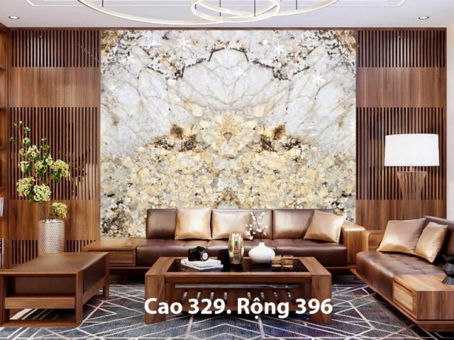 Tranh đá xuyên sáng Onyx ốp tường sang trọng và độc đáo